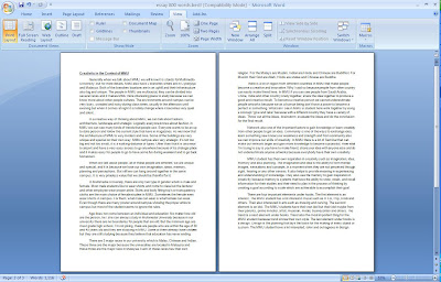 Many pages 2000 word essay