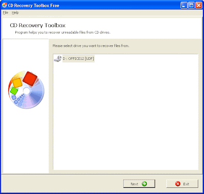 Free Download CD Recovery Toolbox, Free Software To Recover Files From Damaged CD/DVD/Blue-Ray Disks