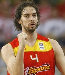 Pau Gasol el más conocido y mejor valorado en españa