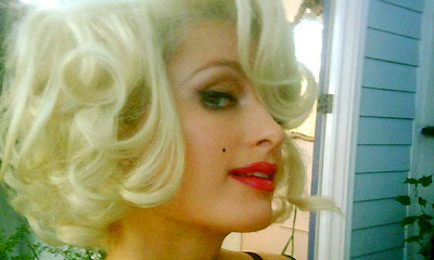 Paris Hilton homenajeó a Marilyn Monroe