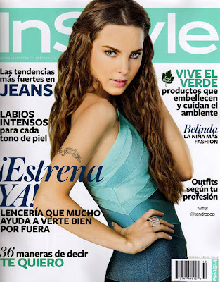 Fotos de Belinda en la Revista InStyle Mexico (Febrero 2010)