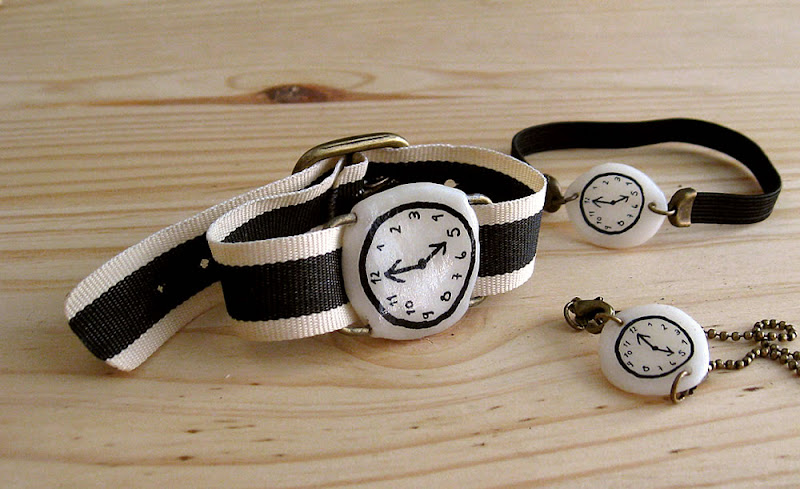 misako mimoko: NEW Fake Watches. My mind goes B&W