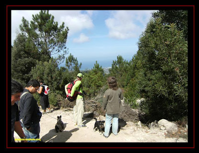 Guincho beach viewfrom Serra de Sintra 
