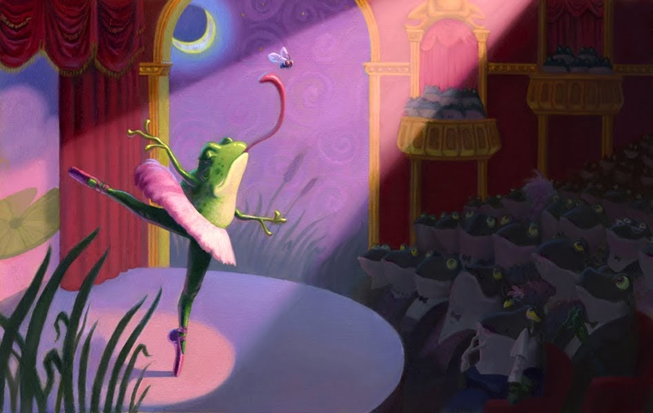 Becca Scholes Ballet Frog