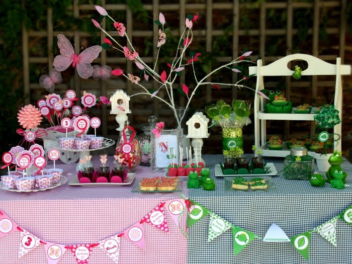 joint birthday garden party