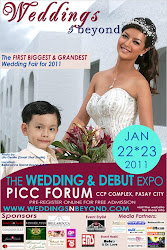 Thanks to all who booked w/us on WEDDING & DEBUT EXPO! It's a major, major happiness!