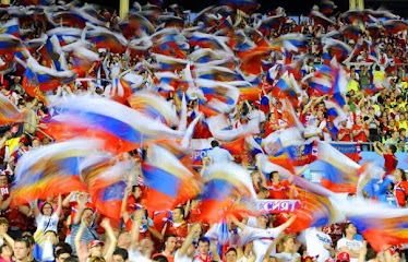 The Russian football fans