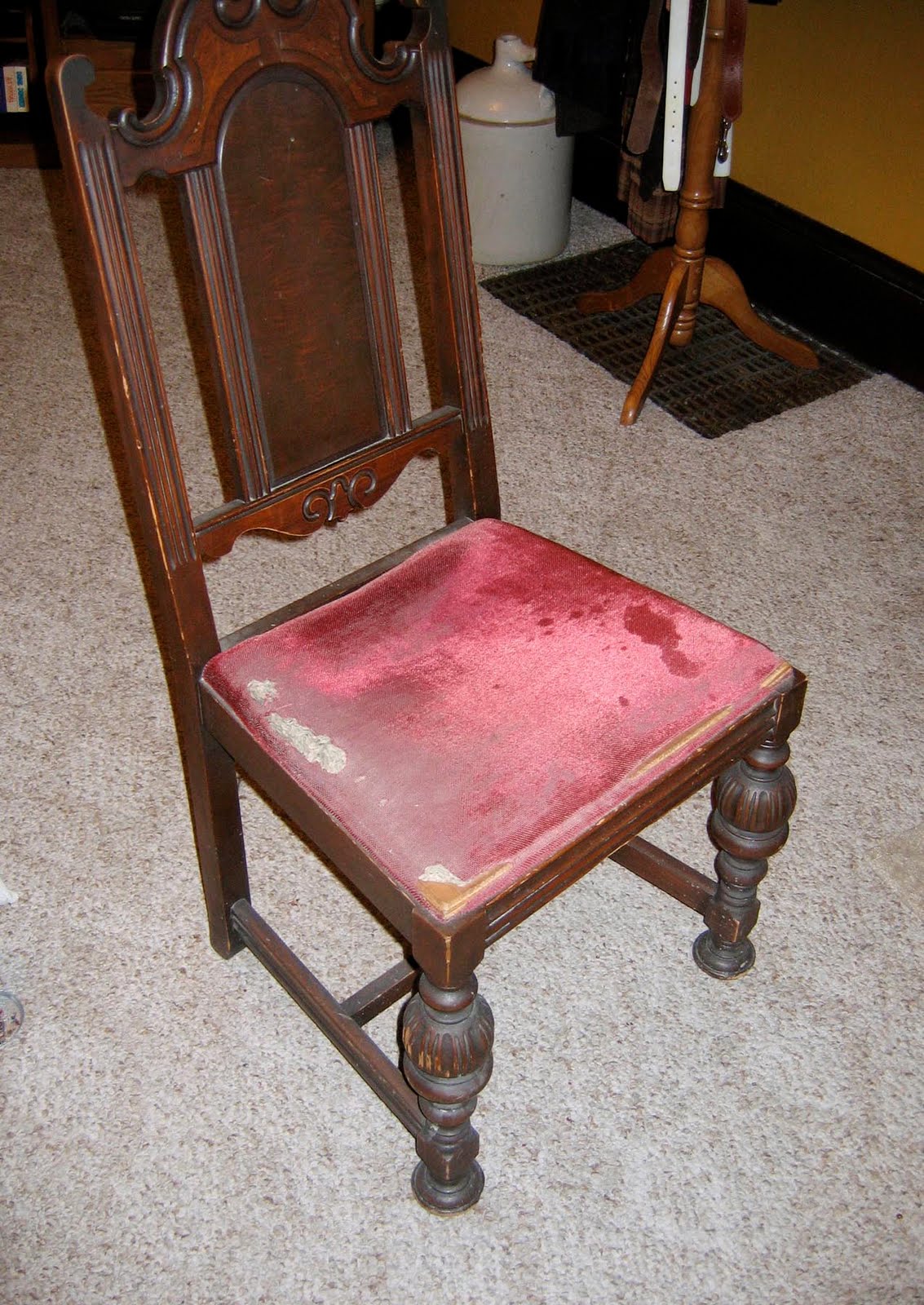 How to Reupholster a Chair Seat
