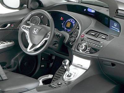 2006 Honda Civic The dashboard of the Honda Legend adopts the concept "Dual 