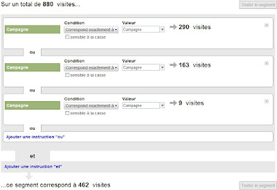 Segmentation avancée dans Google Analytics