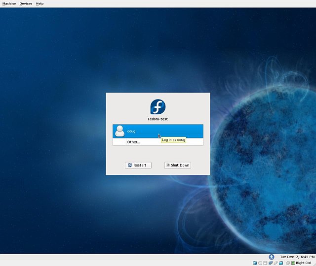 Fedora 14 Screenshots