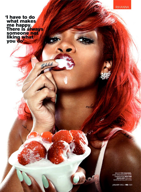 rihanna covers british gq magazine