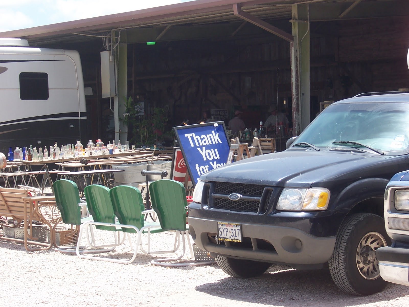 . Day at the Winnie Flea Market