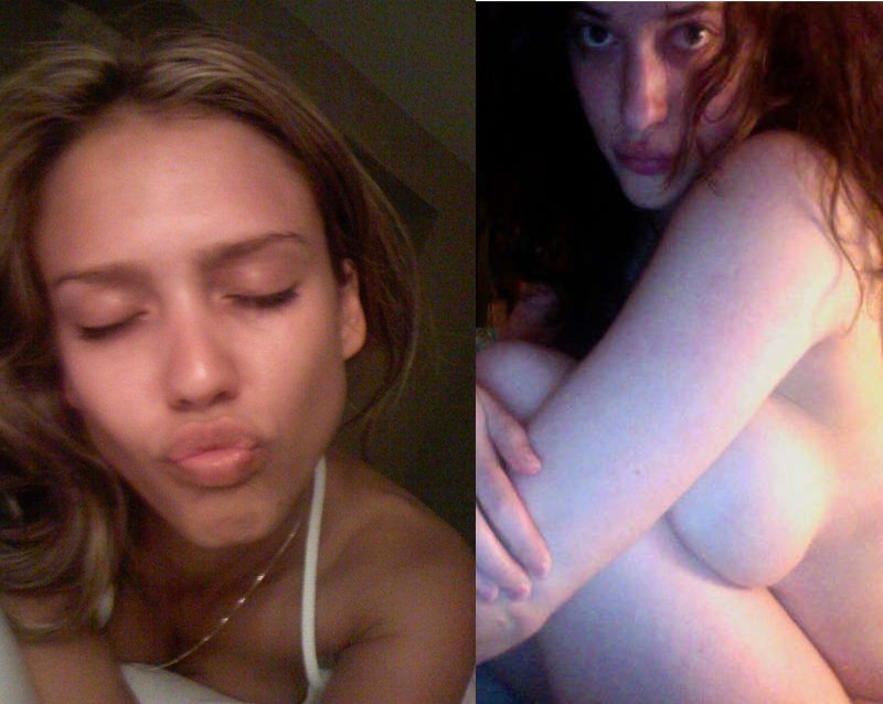 Kat Dennings and Jessica Alba yes you read that right JESSICA F CKING ALBA 