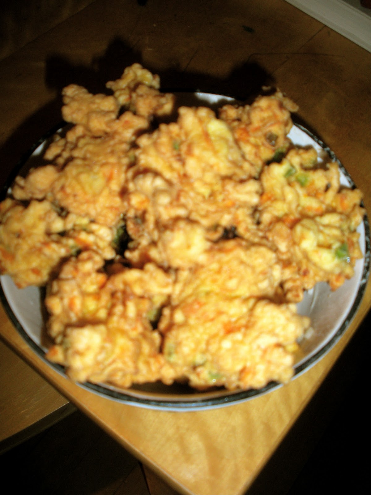 Roots and Recipedia Deep Fried Carrot Puffs