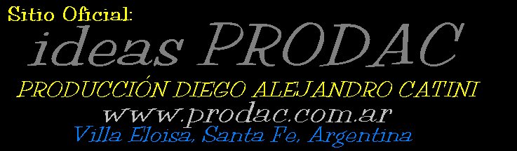 Sitio Oficial | Prodac