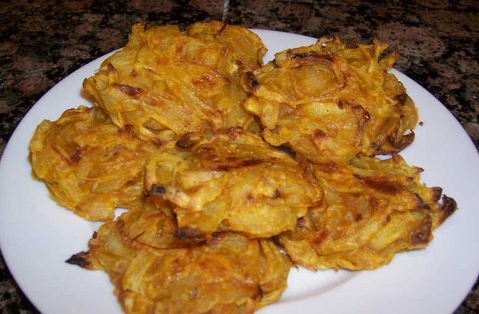 Linda's Kitchen Lab Baked Onion Bhajis