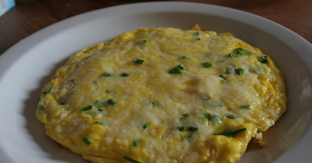 Little Foodies Cheese and Chive Omelette