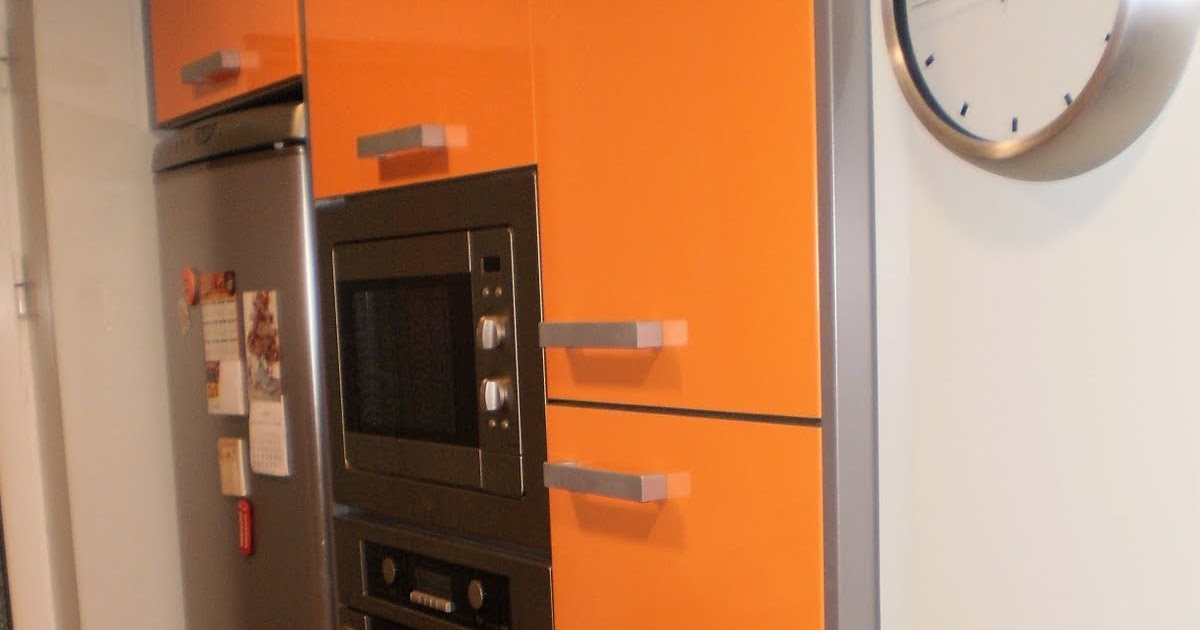 Decoraciones Sahuquillo: Cocina postformado naranja