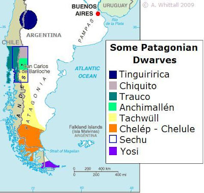 La Patagonia Map