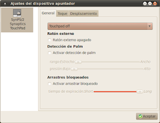 Synaptics pointing device Synaptics pointing device