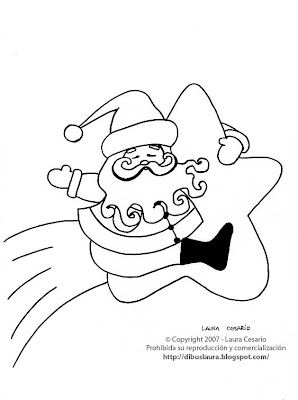 Dibujos Para Imprimir Colorear Y Pintar De Navidad Dibujo De Papa Noel Santa Claus Para Imprimir Y Colorear
