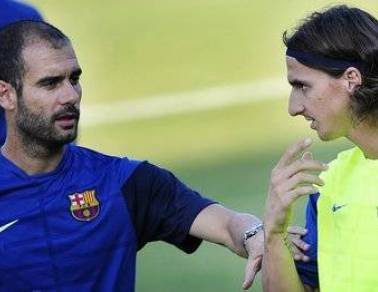 Guardiola Ibrahimovic