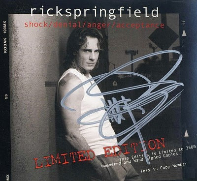 RICK SPRINGFIELD - SDAA bonus CD Unreleased Stuff