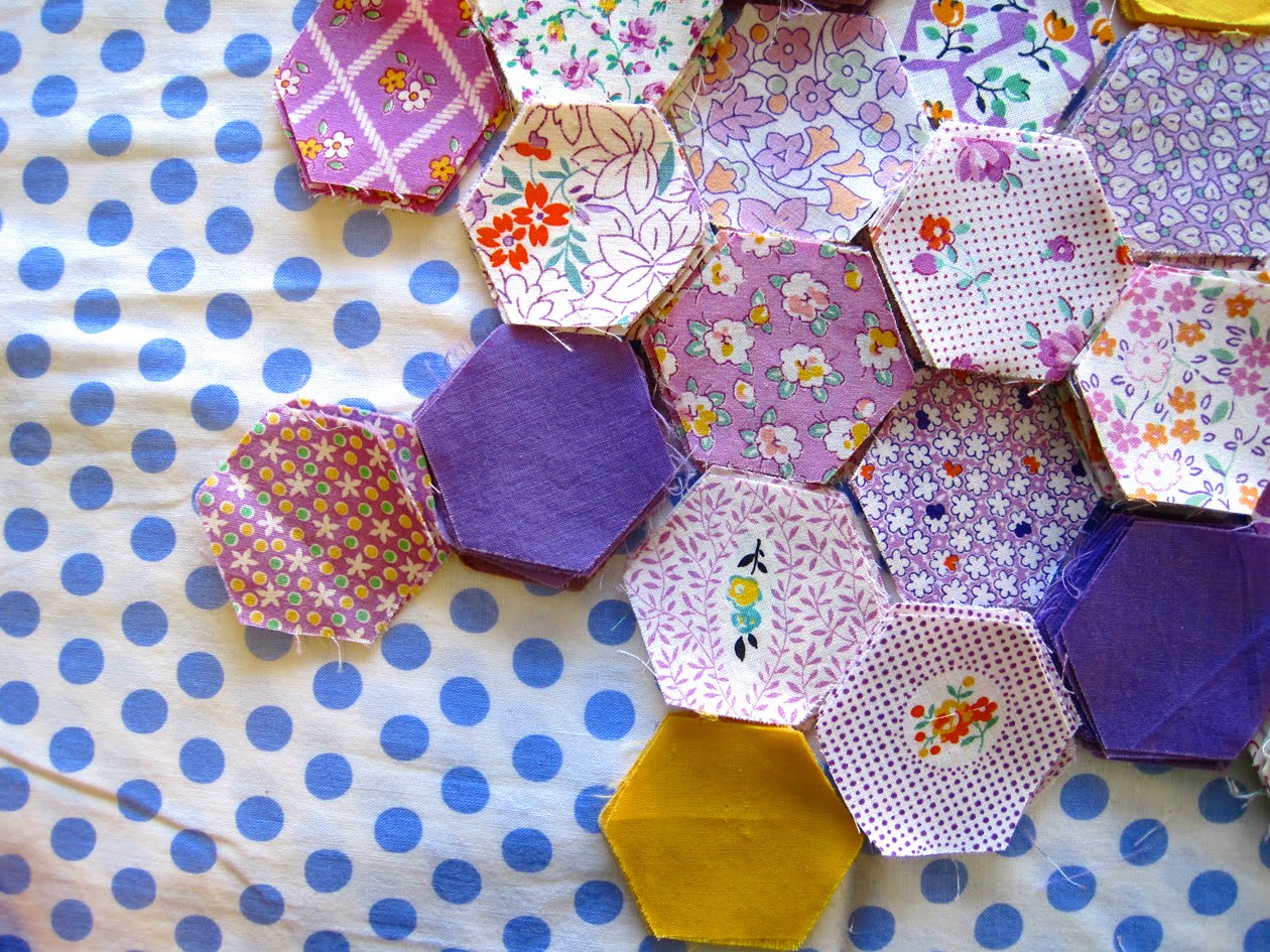 Hexagon+quilt+images