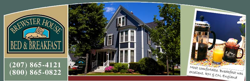 News from Brewster House Bed & Breakfast, Freeport, Maine
