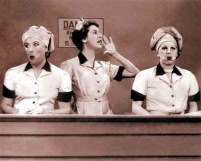 i love lucy. Lucy and Ethel didn#39;t do well