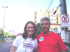 Ze Lennon e a Dep Fed Maria do Rosário