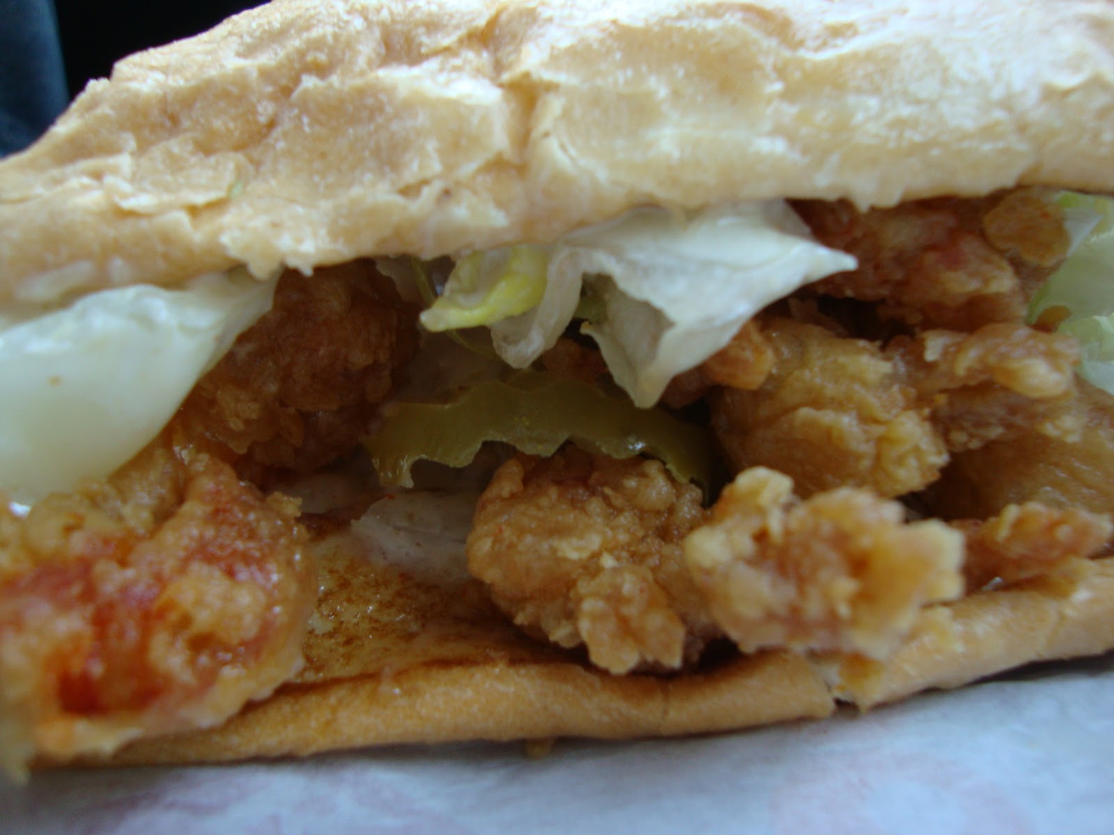 An Immovable Feast Fast Food Review Popeyes Crawfish Po' Boy