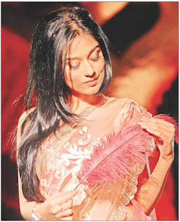 Amrita Rao at Wills India Fashion Week  2010