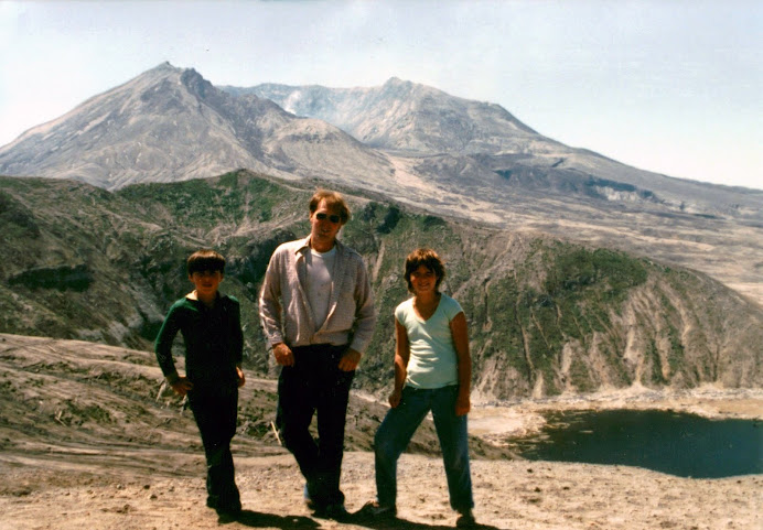 Family At Mt. St Helens