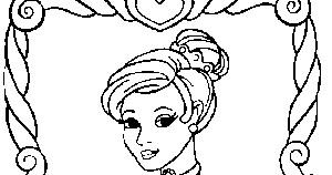 Dibujos para colorear: Diibujos para colorear - Princesas