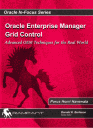 My first Oracle book: Enterprise Manager 11g Advanced Techniques