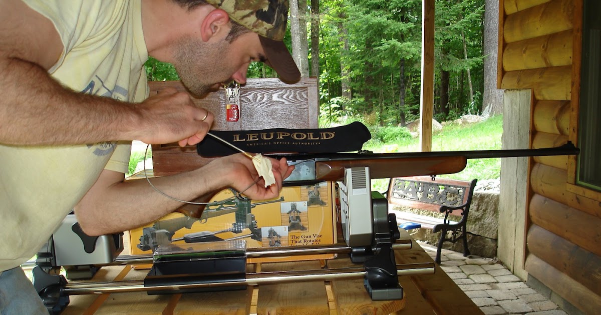 The Maine Outdoorsman Lyman's “Revolution” Rotating Gun Vise