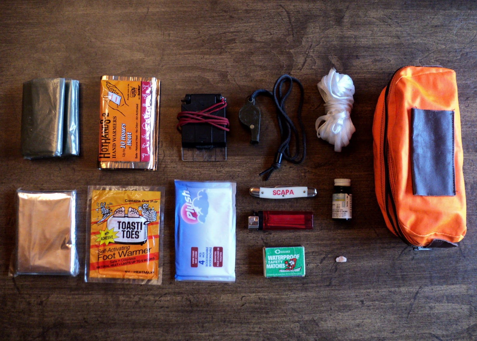 The Maine Outdoorsman Basic Survival Kit