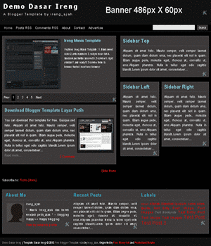 free blogger template