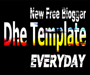 New Free Blogger Template Everyday