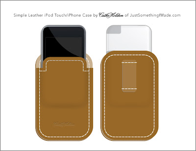 paper ipod touch template