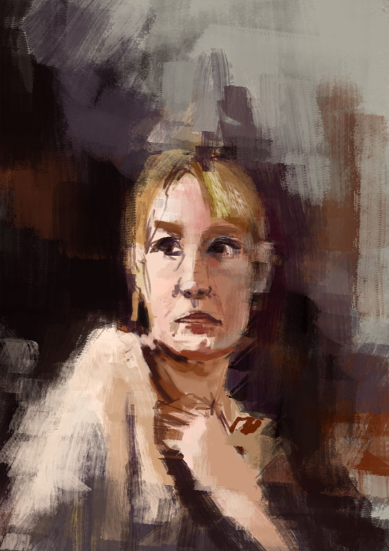 Paintings by Jason Hickey Portrait