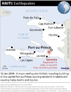 Map from Relief Web