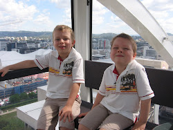 Me and my brother on the Brisbane Eye