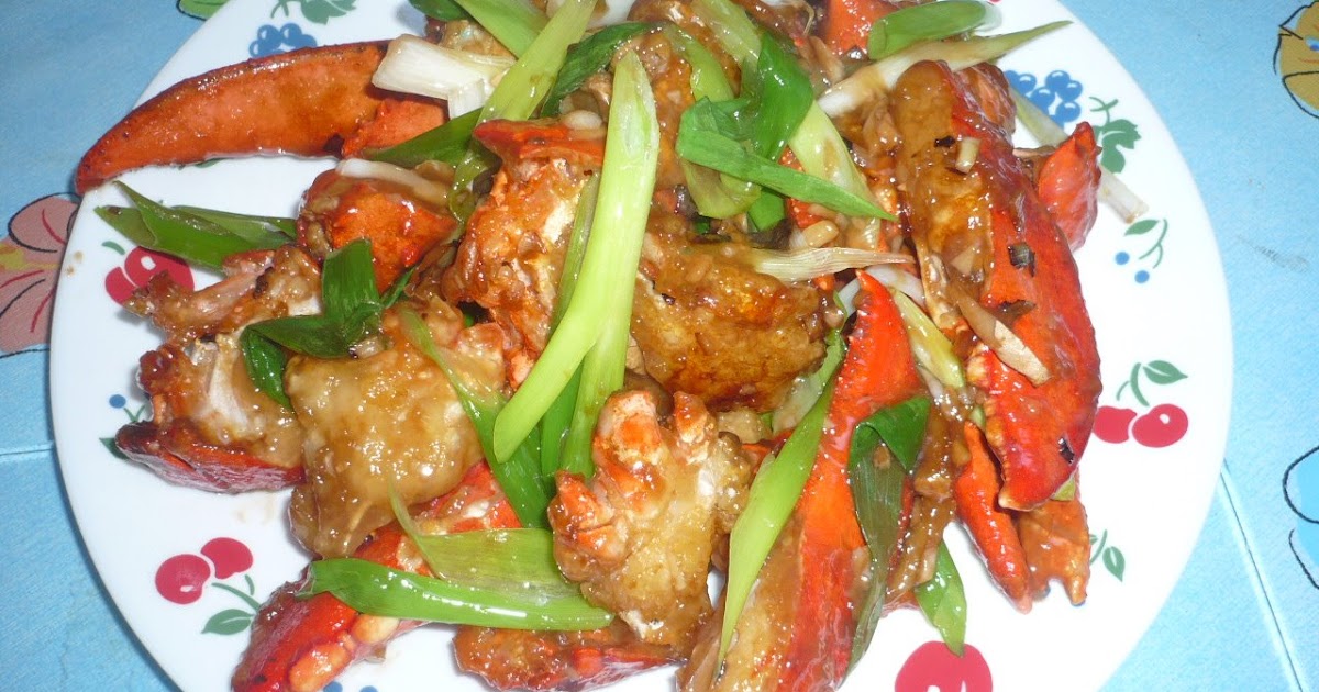 TrucVyZoe's Zone Cantonese Lobster with Ginger and Scallion