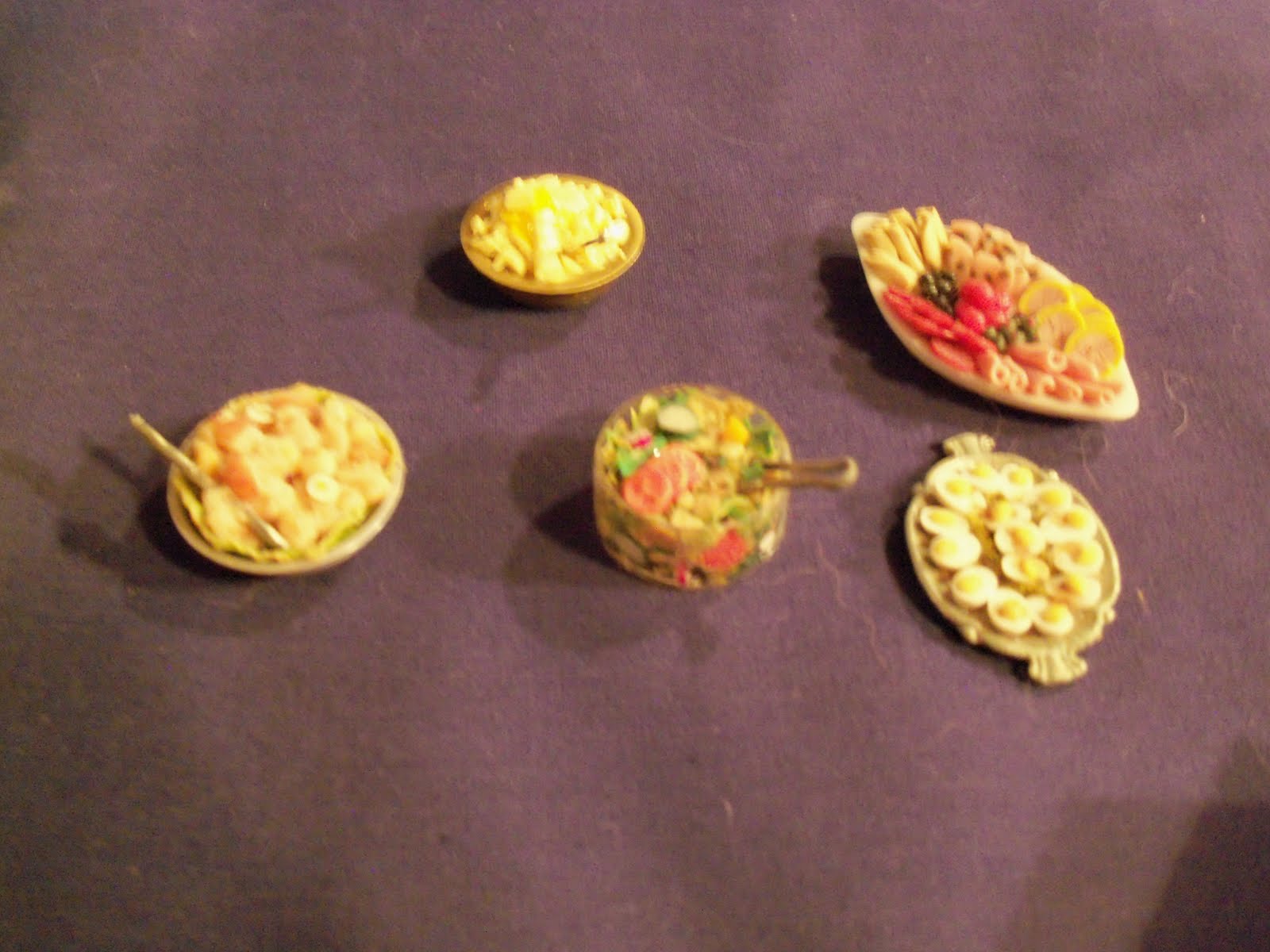 Miniature Food Dollhouse