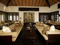Luxury Resort Villa Living room design