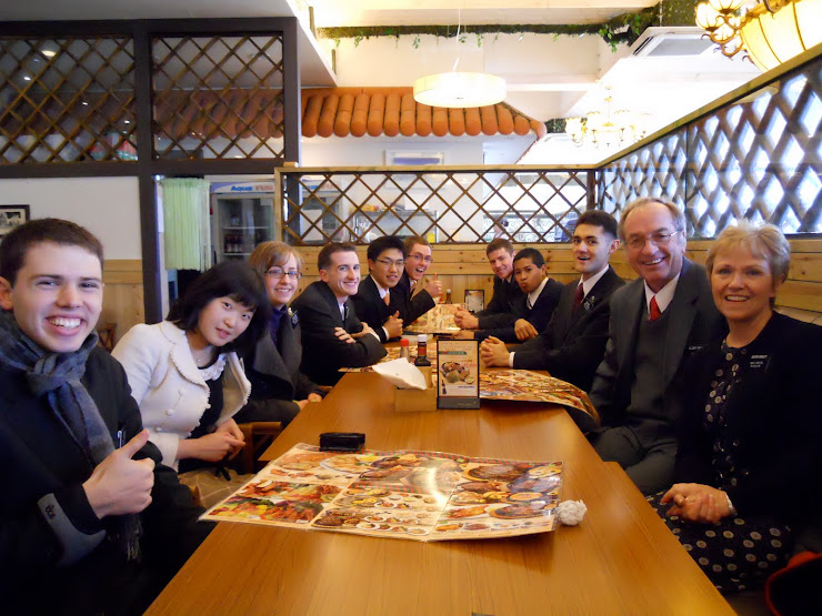 District lunch in January, 2010.