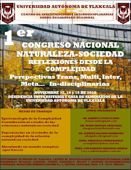 CARTEL 1er CONGRESO NACIONAL NATURALEZA-SOCIEDAD. D E S C A R G A R